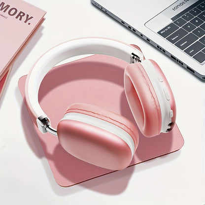 Over-Ear Wireless-Kopfhörer mit Noise Cancelling in Rosa