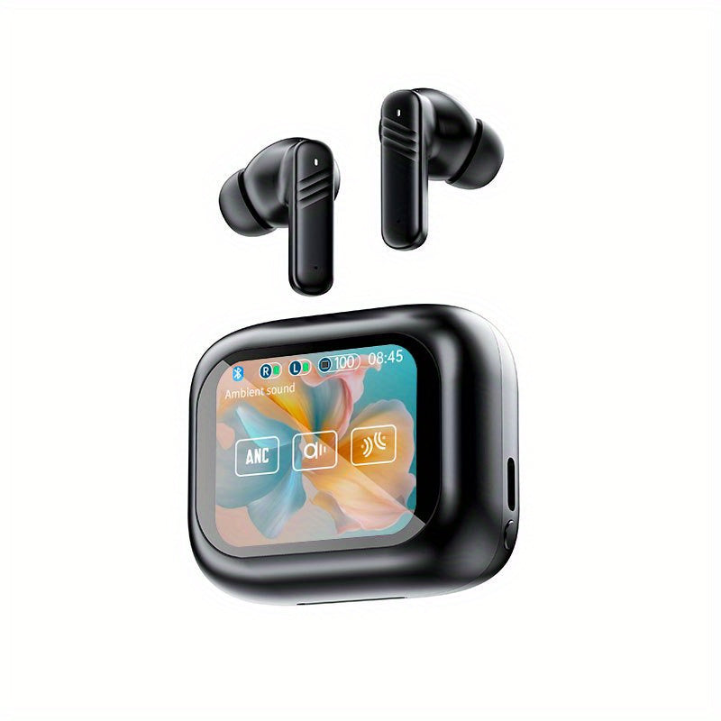 Pro Wireless Touch Screen Earbuds Schwarz