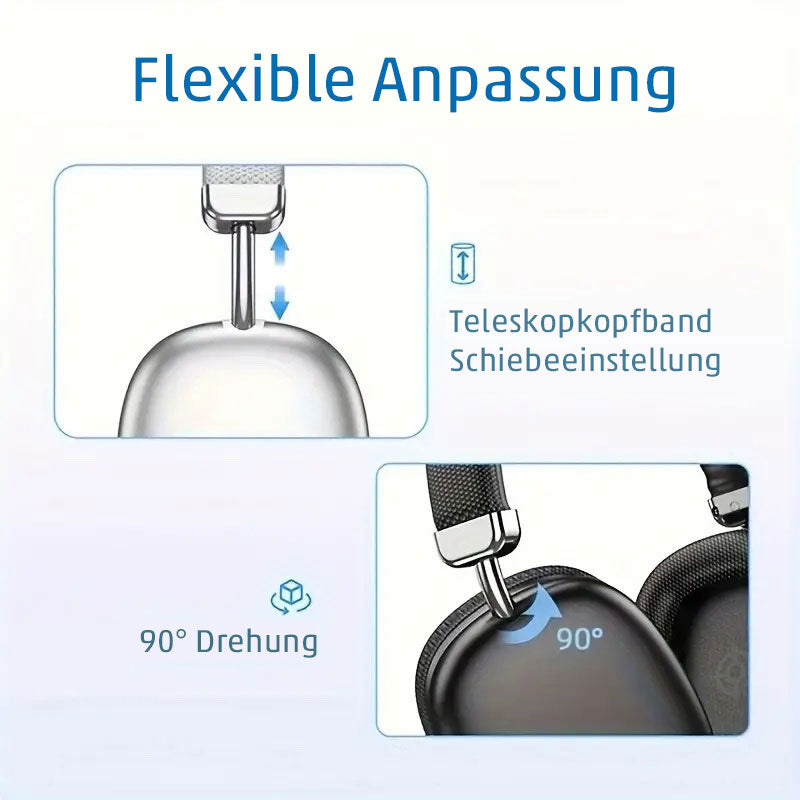 Over-Ear Wireless-Kopfhörer mit Noise Cancelling - Flexible Anpassung