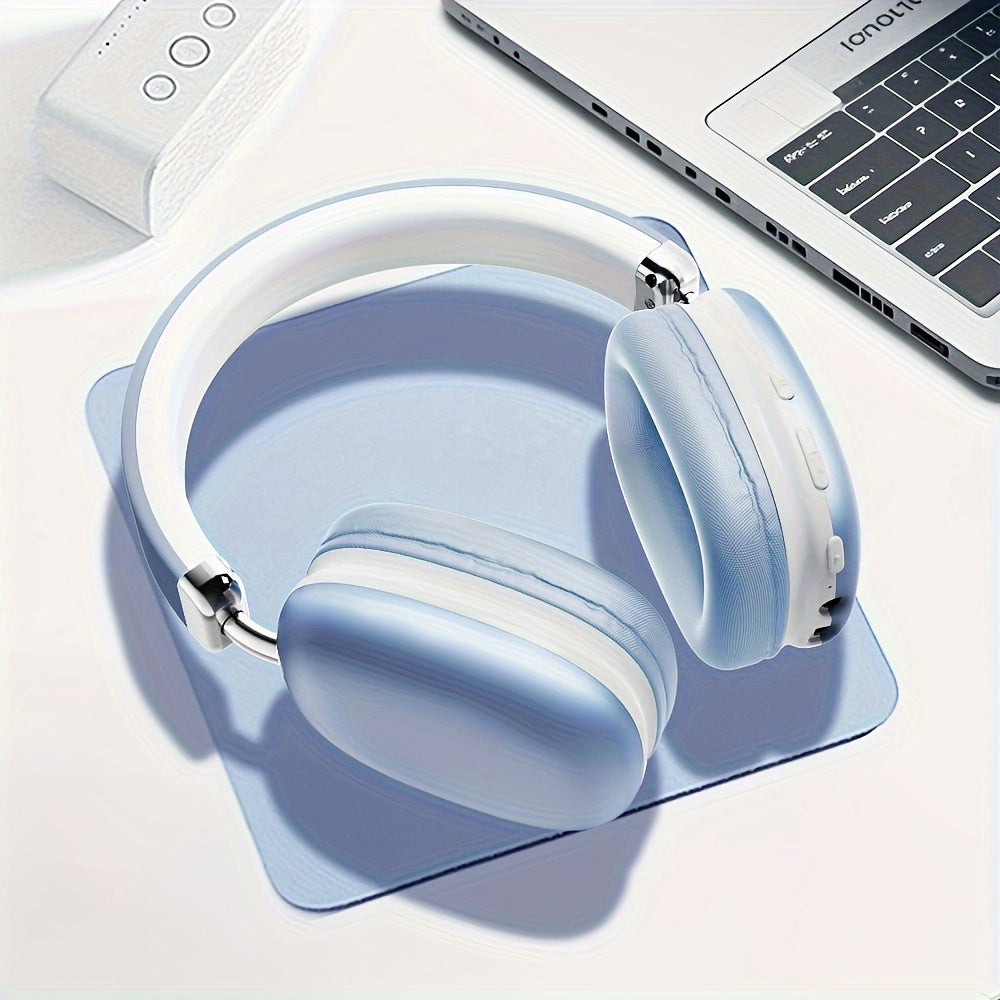 Over-Ear Wireless-Kopfhörer mit Noise Cancelling in Blau