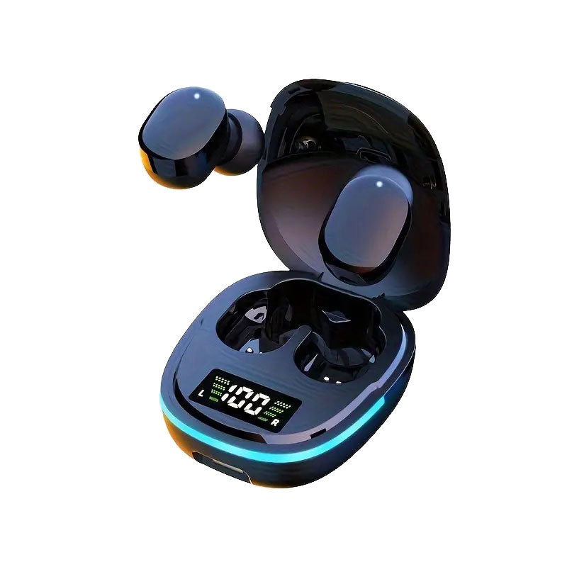 Wireless Sport EarBuds mit LED-Digitalanzeige